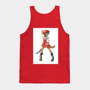 Captain AK (Art by Susie Gander) Tank Top